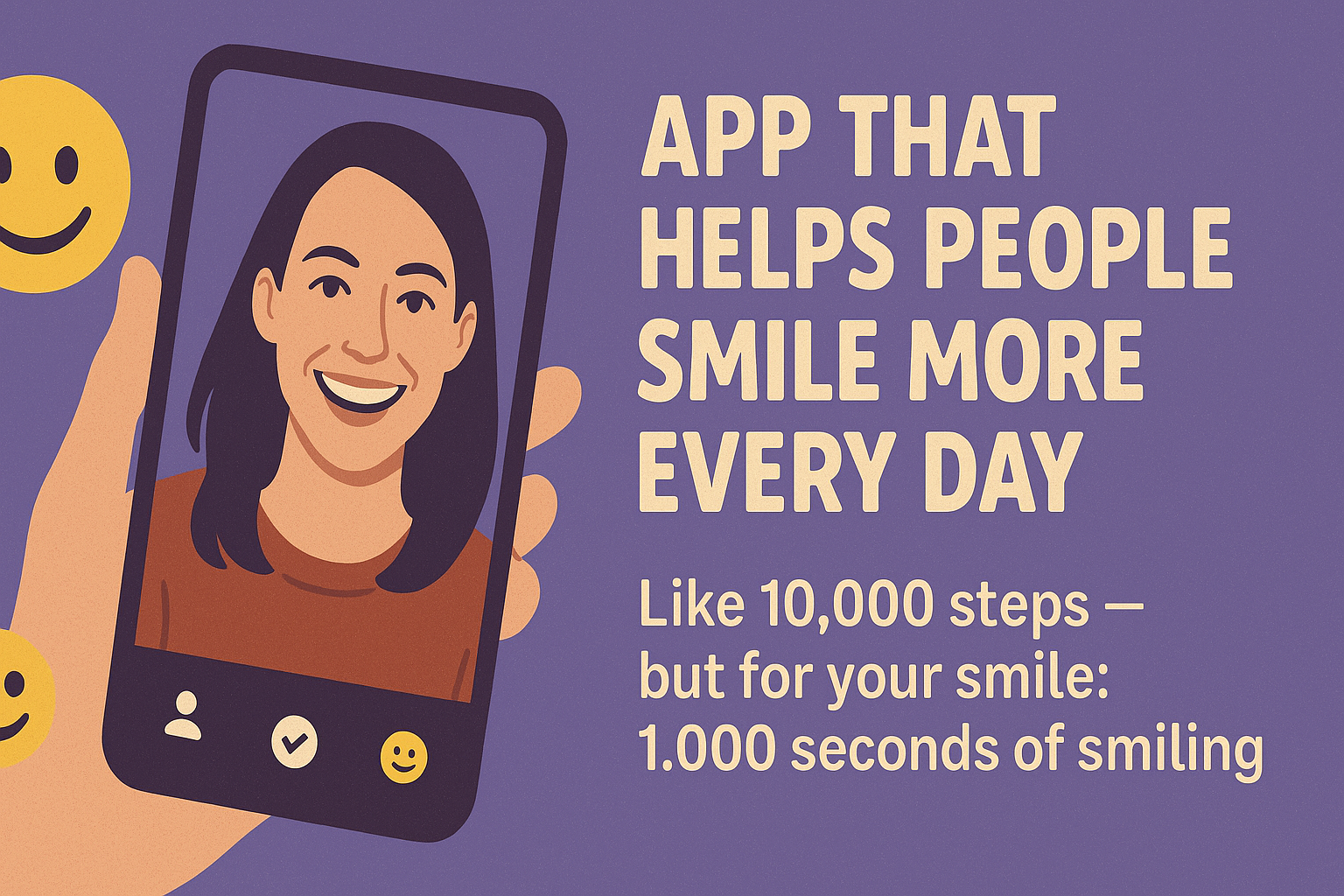 Tryamdia - App that helps people smile more every day